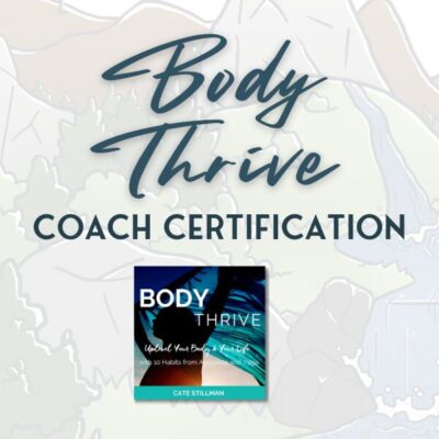 body thrive COACH CERTIFICATION